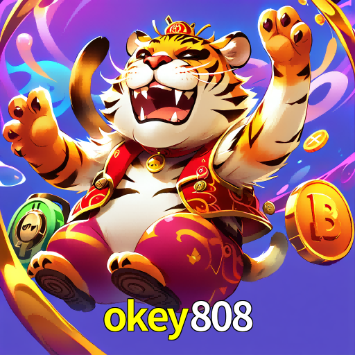 Imagem promocional da okey808 mostrando a plataforma e suas vantagens